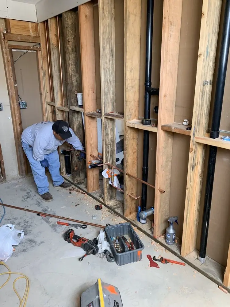 Commercial rough-in plumbing for Commercial Plumbing in Vineland